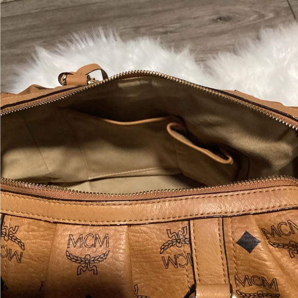 MCM Cognac Bowler’s Bag - Picture 11 of 16